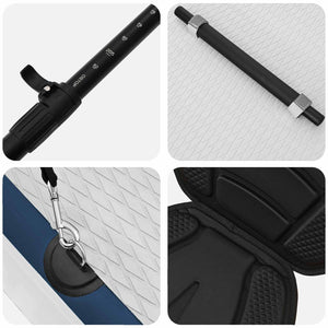 SUP Board με κάθισμα 2 σε 1 APEX 305 x 76 x 15 cm Μπλε για - Pakobazaar