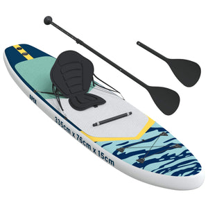 SUP Board με κάθισμα 2 σε 1 APEX 335 x 76 x 15 εκ. Μπλε για - Pakobazaar