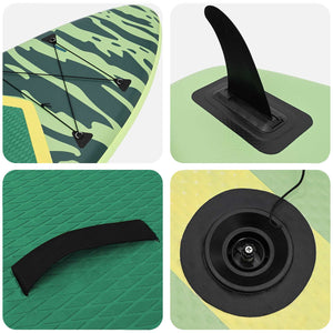 SUP Board με κάθισμα 2 σε 1 POSEIDON 366 x 81 x 15 εκ Πράσινο - Pakobazaar