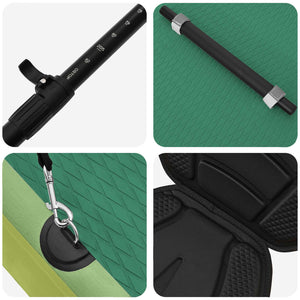 SUP Board με κάθισμα 2 σε 1 POSEIDON 366 x 81 x 15 εκ Πράσινο - Pakobazaar