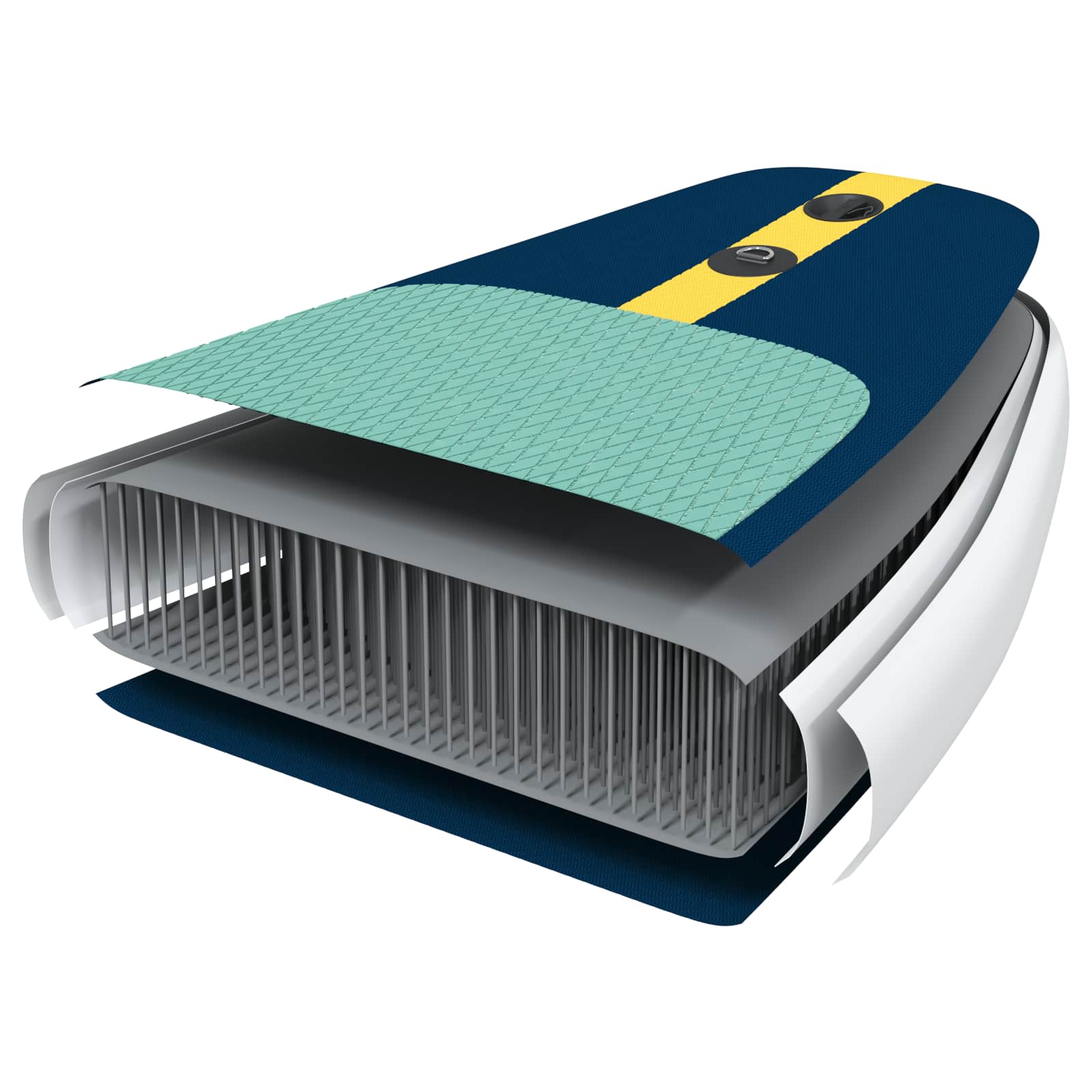 SUP Board με κάθισμα 2 σε 1 APEX 366 x 81 x 15 εκ Μπλε για