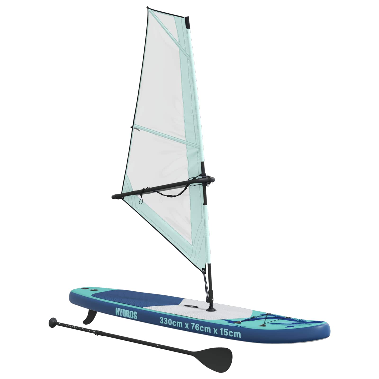 Φουσκωτό SUP Board με Ιστιοφορία HYDROS 330 x 76 x 15 εκ για