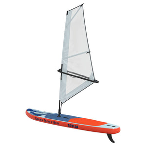 Φουσκωτό SUP Board με Ιστιοφορία SCYLLA 330 x 76 x 15 εκ Μπλε - Pakobazaar