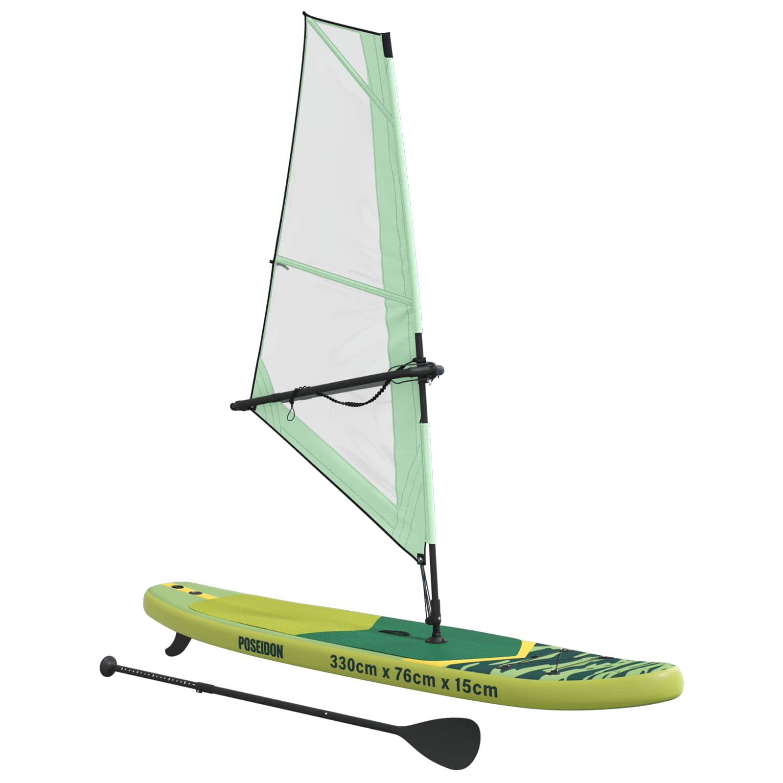 Φουσκωτό SUP Board με Ιστιοφορία POSEIDON 330 x 76 x 15 εκ για