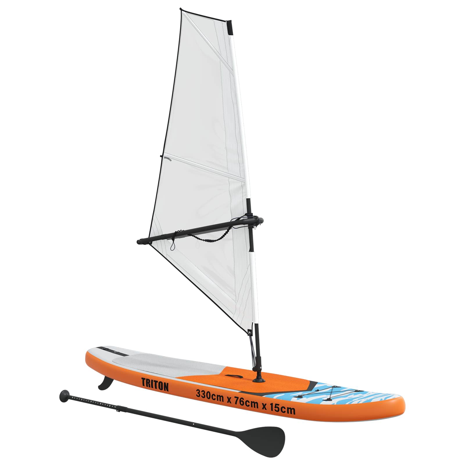 Φουσκωτό SUP Board με Ιστιοφορία TRITON 330 x 76 x 15 εκ Μπλε