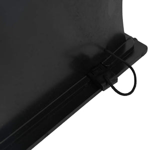 Φιν SUP 3,5 x 18 x 21,5 εκ Νάιλον Μαύρο - Pakobazaar