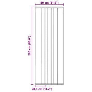 Σκορπιέρα με δίχτυ Μαύρο 80 x 220 cm Πολυεστέρας - Pakobazaar