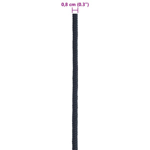Σχοινί Boat 0.8 mm 50 m Βασιλικό Μπλε Πολυεστέρας - Pakobazaar