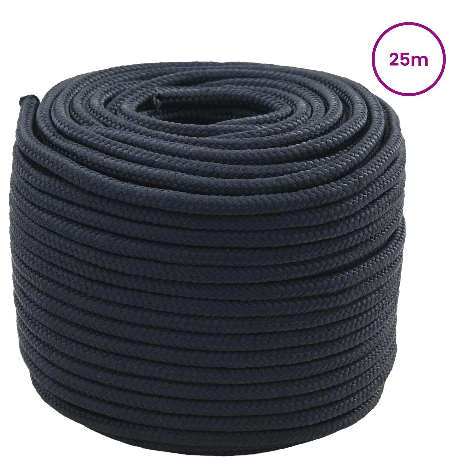 Σχοινί Boat 1.2 mm 25 m Βασιλικό Μπλε Πολυεστέρας - Pakobazaar