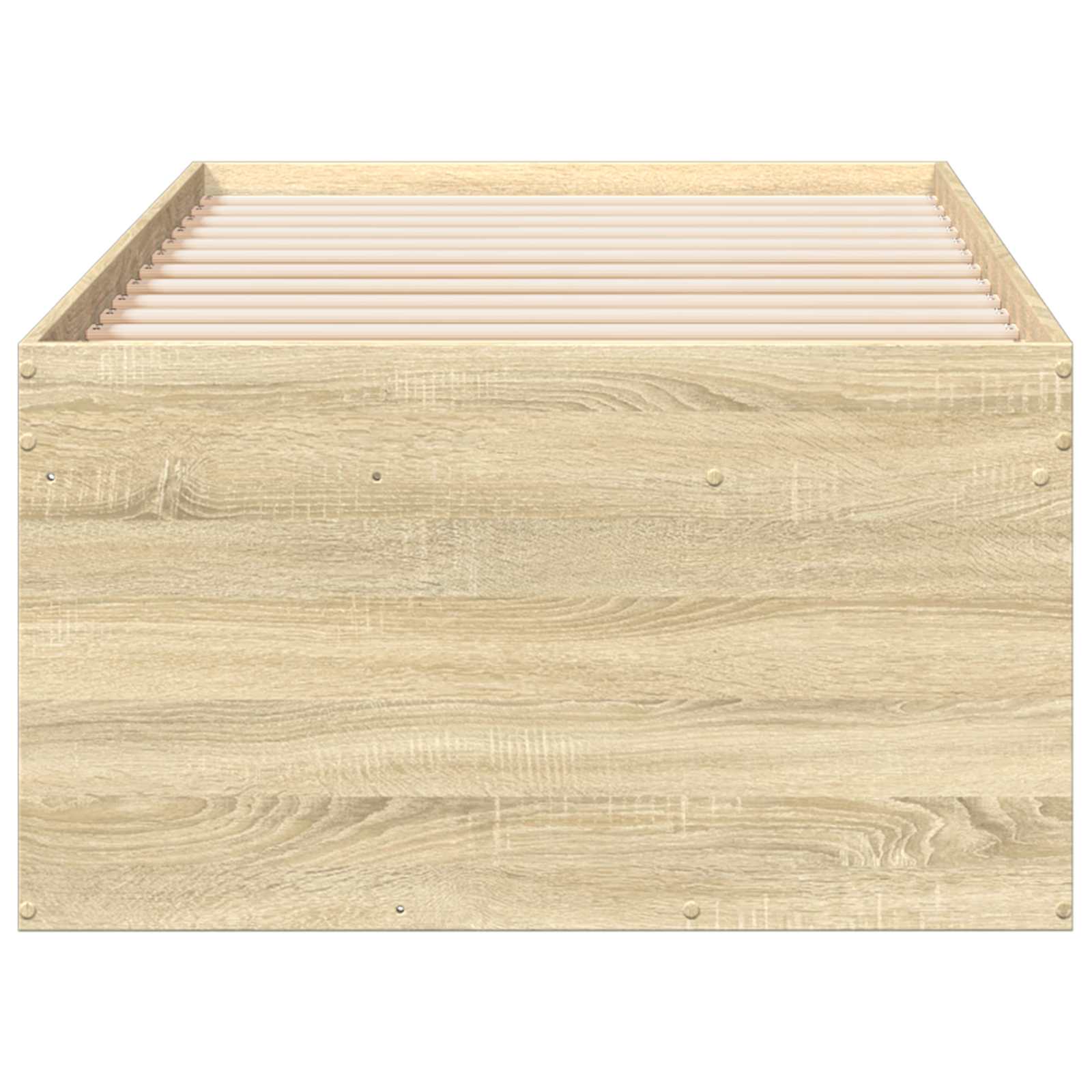 Σκελετός κρεβατιού με αποθήκευση Sonoma Δρυς 80 x 200 cm