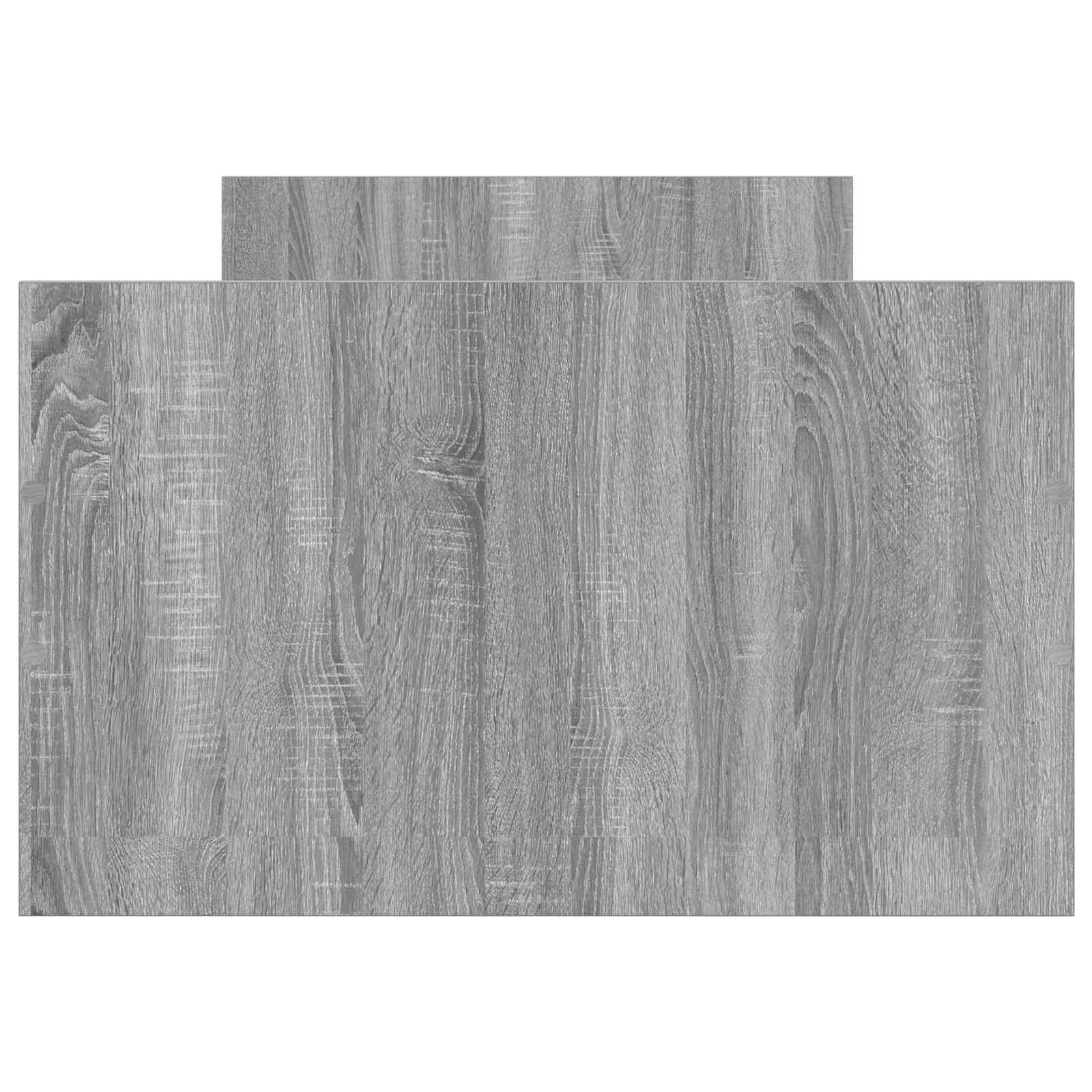 Σκελετός κρεβατιού με αποθήκευση Γκρι Sonoma 80 x 200 cm - Pakobazaar