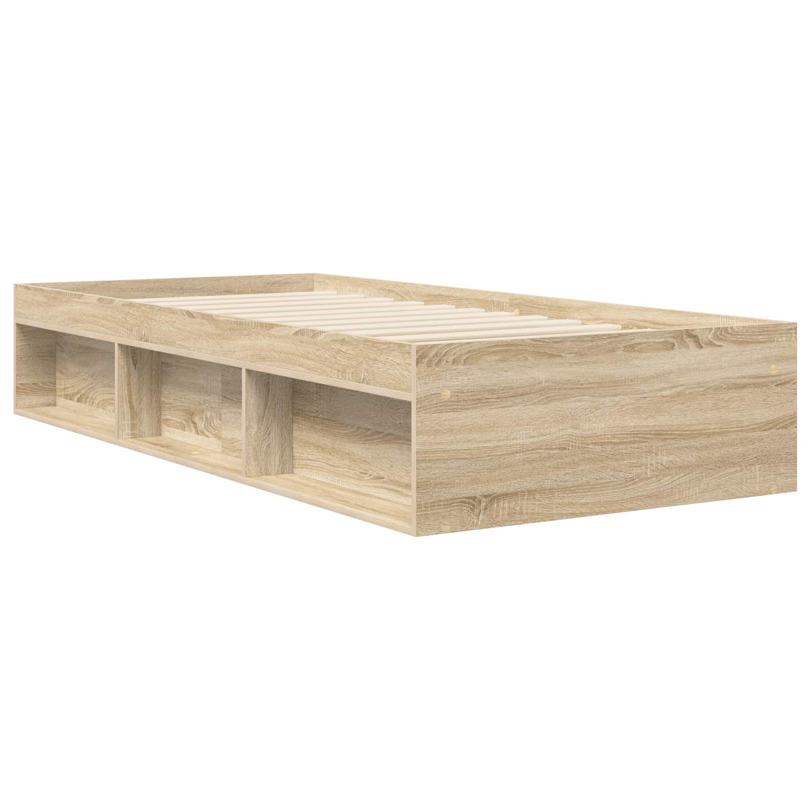 Σκελετός κρεβατιού με αποθήκευση Sonoma Δρυς 80 x 200 cm