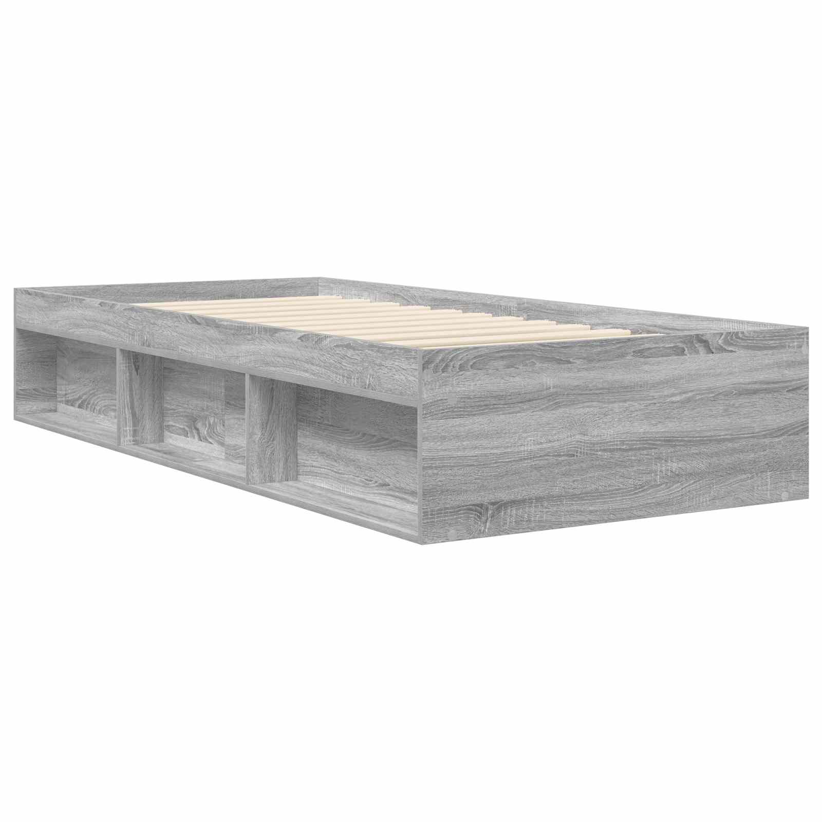 Σκελετός κρεβατιού με αποθήκευση Γκρι Sonoma 80 x 200 cm - Pakobazaar