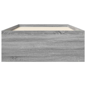 Σκελετός κρεβατιού με αποθήκευση Γκρι Sonoma 80 x 200 cm - Pakobazaar