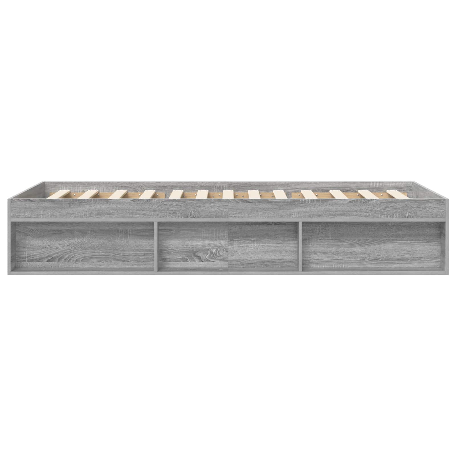 Σκελετός κρεβατιού με αποθήκευση Γκρι Sonoma 80 x 200 cm - Pakobazaar