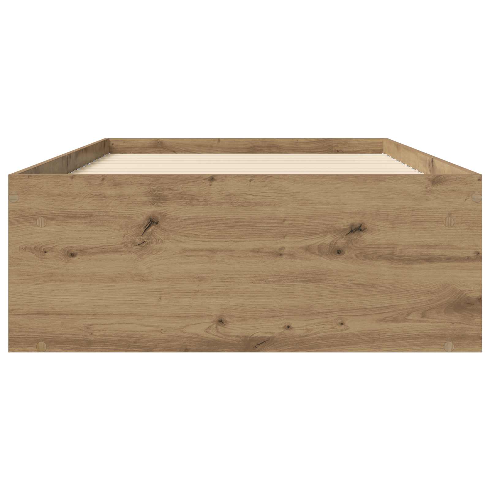 Σκελετός κρεβατιού με αποθήκευση Artisian Δρυς 80 x 200 cm