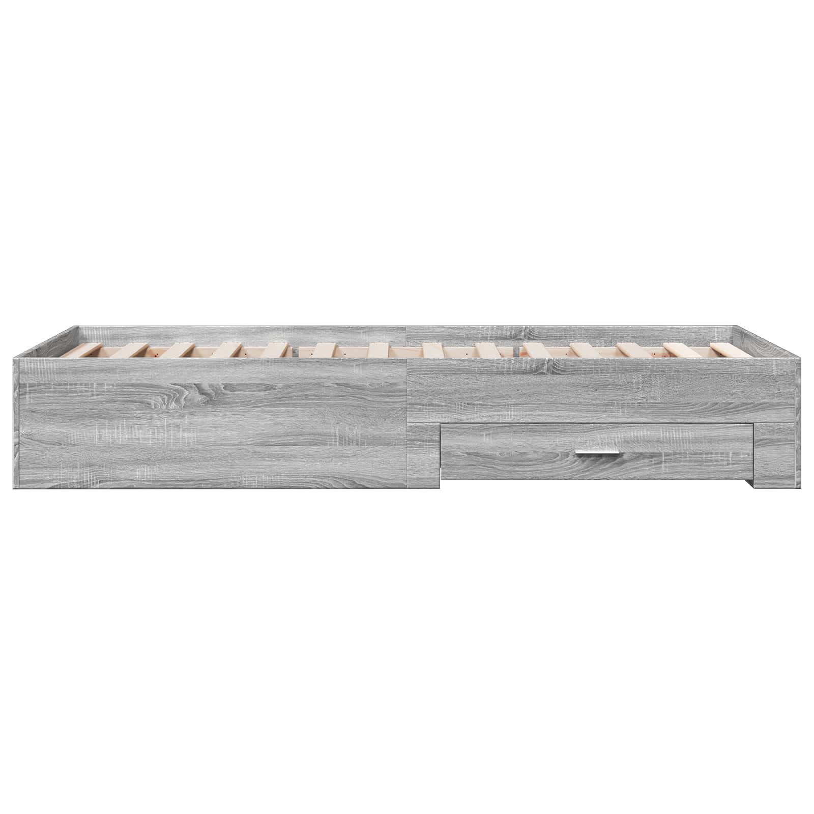 Σκελετός κρεβατιού με αποθήκευση Γκρι Sonoma 80 x 200 cm - Pakobazaar
