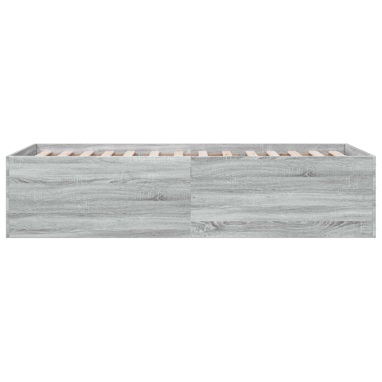 Κρεβάτι δαπέδου Γκρι Σκυροδέματος 80 x 200 cm