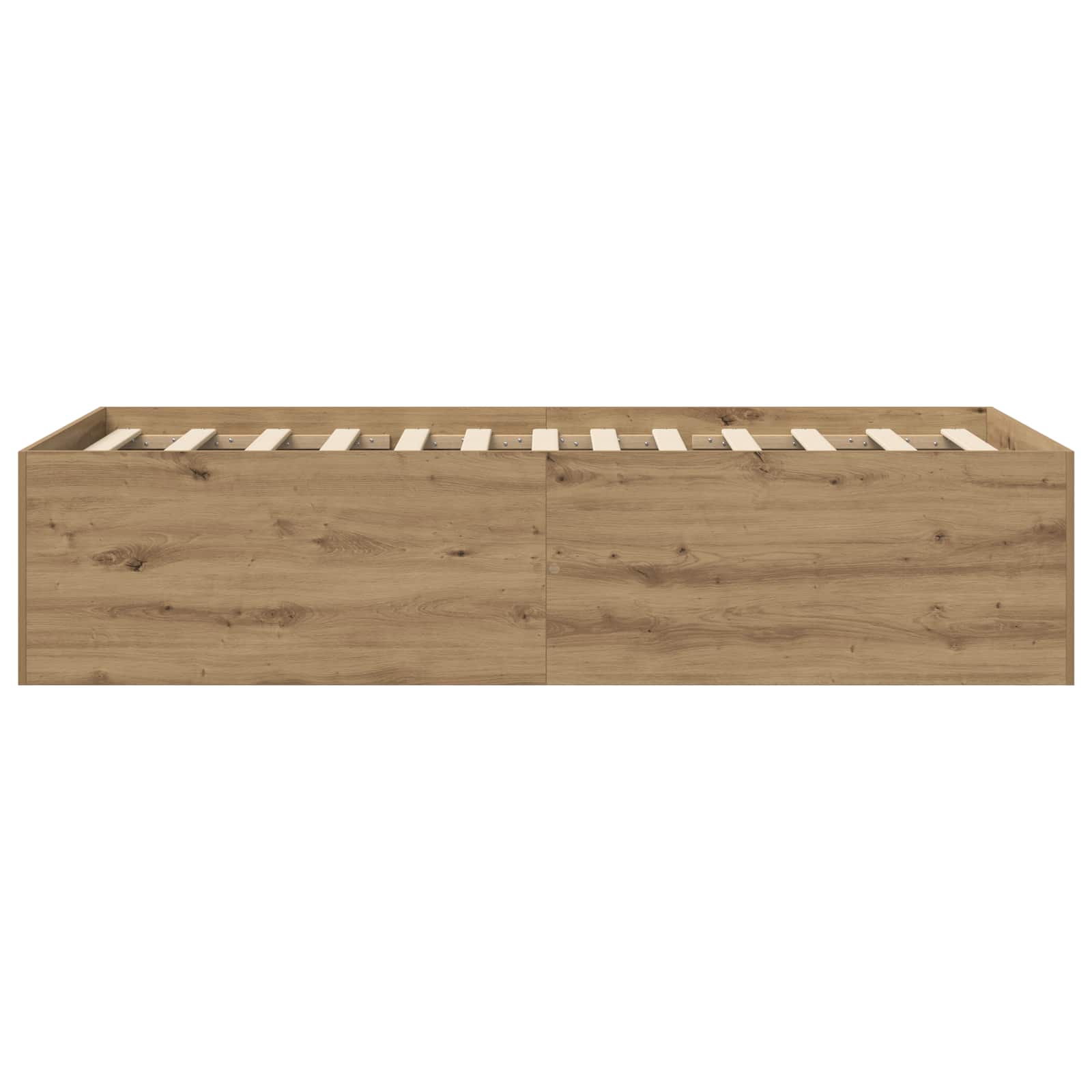 Κρεβάτι δαπέδου Artisian Δρυς 80 x 200 cm Επεξεργασμένο Ξύλο - Pakobazaar
