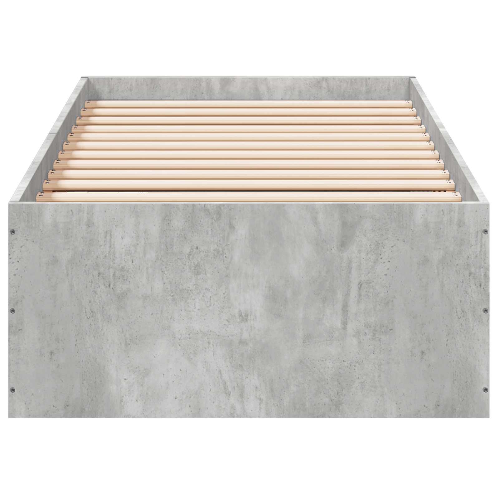 Κρεβάτι δαπέδου Γκρι Σκυροδέματος 80 x 200 cm