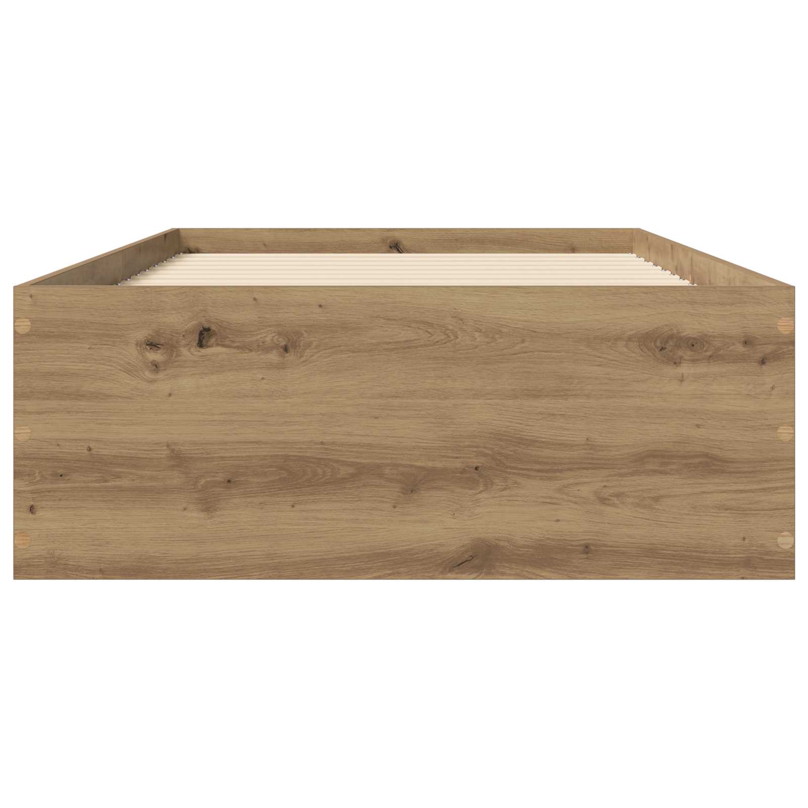 Κρεβάτι δαπέδου Artisian Δρυς 80 x 200 cm Επεξεργασμένο Ξύλο - Pakobazaar