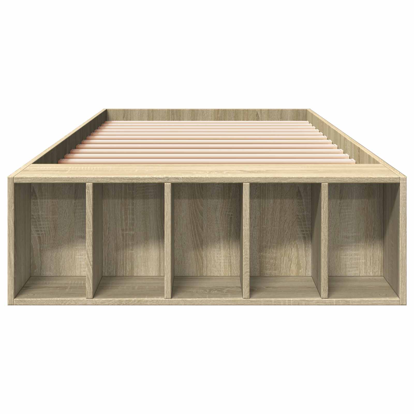 Σκελετός κρεβατιού με αποθήκευση Sonoma Δρυς 80 x 200 cm