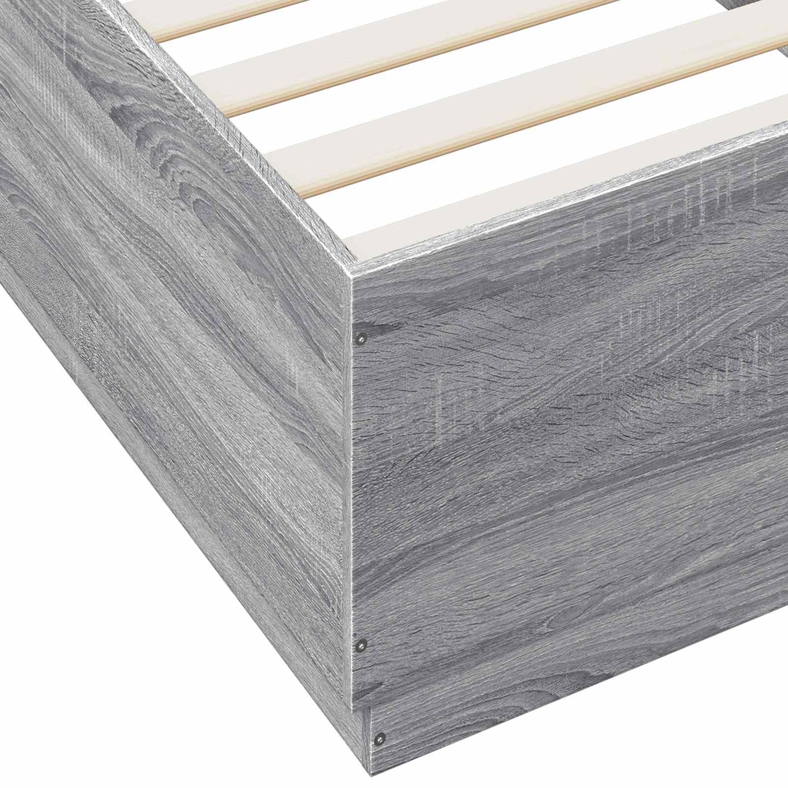 Κρεβάτι με φωτισμό LED Γκρι Sonoma 80 x 200 cm - Pakobazaar