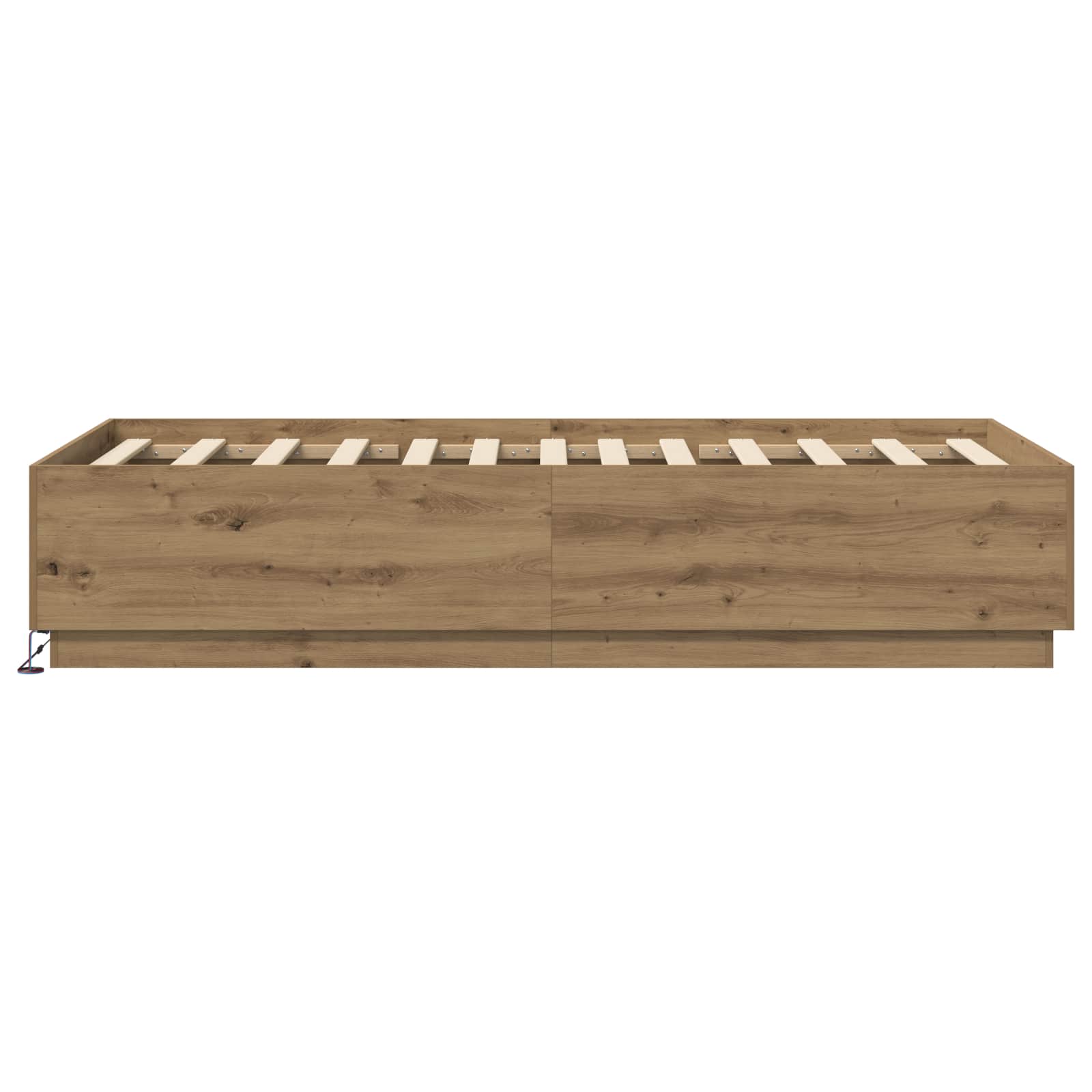 Κρεβάτι με φωτισμό LED Artisian Δρυς 80 x 200 cm - Pakobazaar