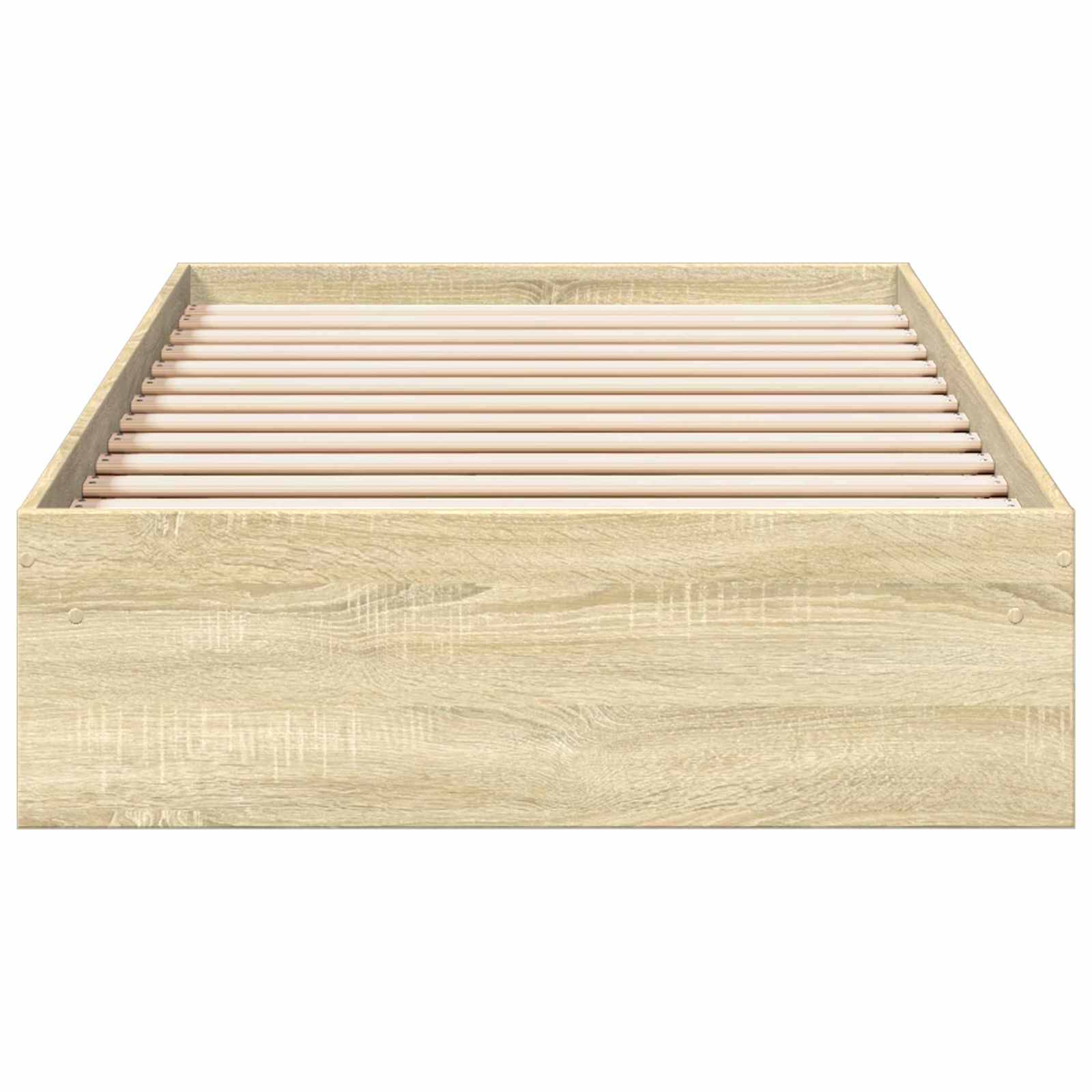 Σκελετός κρεβατιού με αποθήκευση Sonoma Δρυς 80 x 200 cm - Pakobazaar