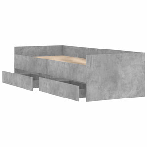 Σκελετός κρεβατιού με αποθήκευση Γκρι Sonoma 80 x 200 cm - Pakobazaar