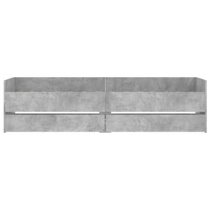 Σκελετός κρεβατιού με αποθήκευση Γκρι Sonoma 80 x 200 cm - Pakobazaar