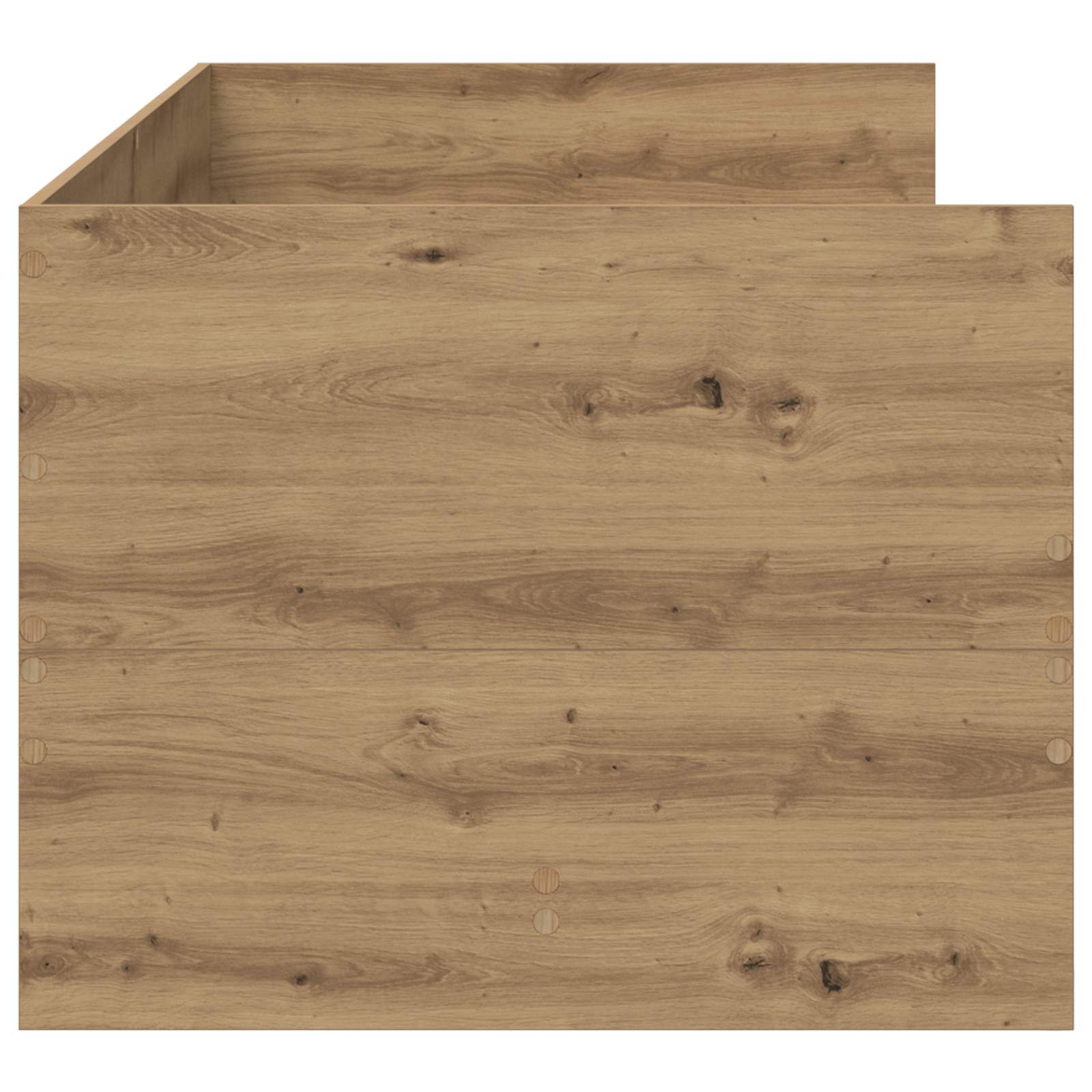 Σκελετός κρεβατιού με αποθήκευση Artisian Δρυς 80 x 200 cm