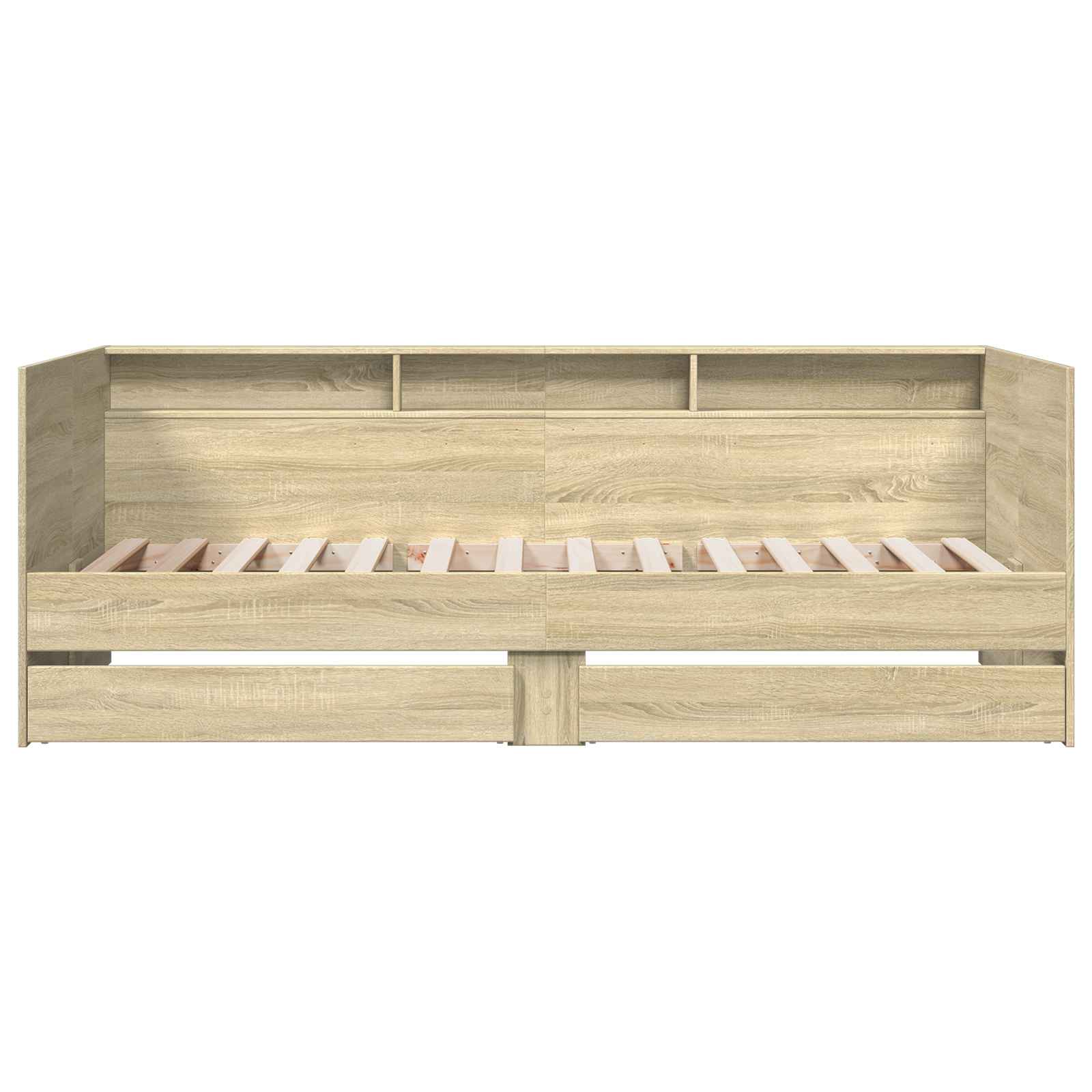 Σκελετός κρεβατιού με αποθήκευση Sonoma Δρυς 80 x 200 cm