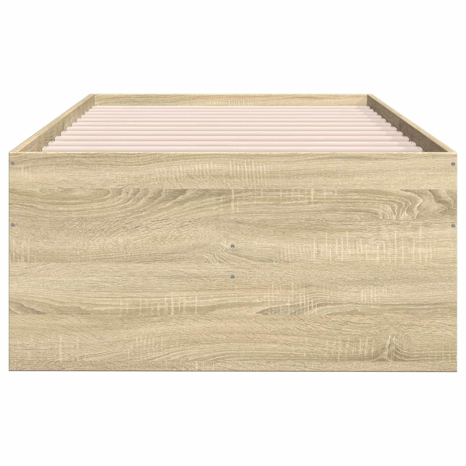 Σκελετός κρεβατιού με αποθήκευση Sonoma Δρυς 80 x 200 cm