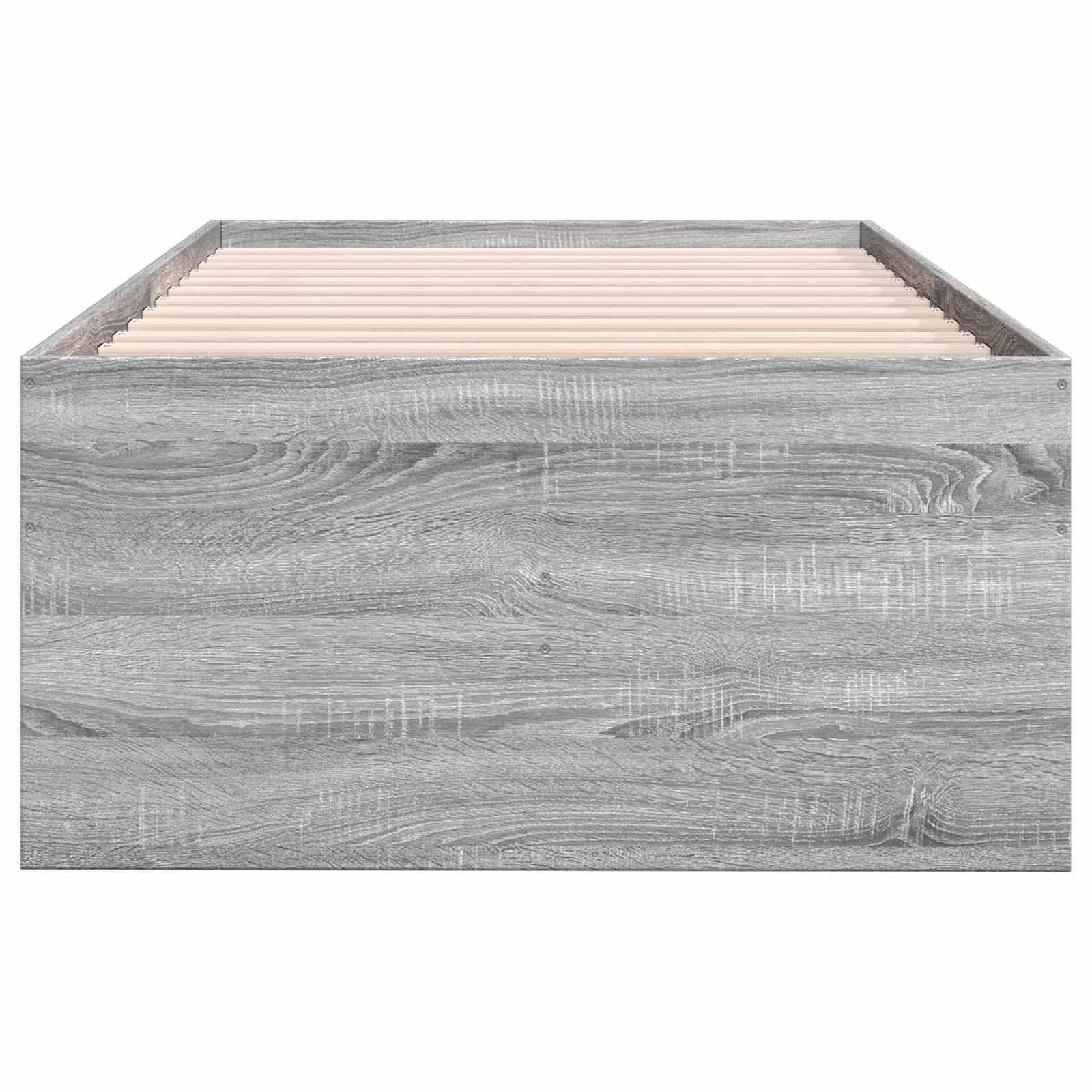 Σκελετός κρεβατιού με αποθήκευση Γκρι Sonoma 80 x 200 cm - Pakobazaar