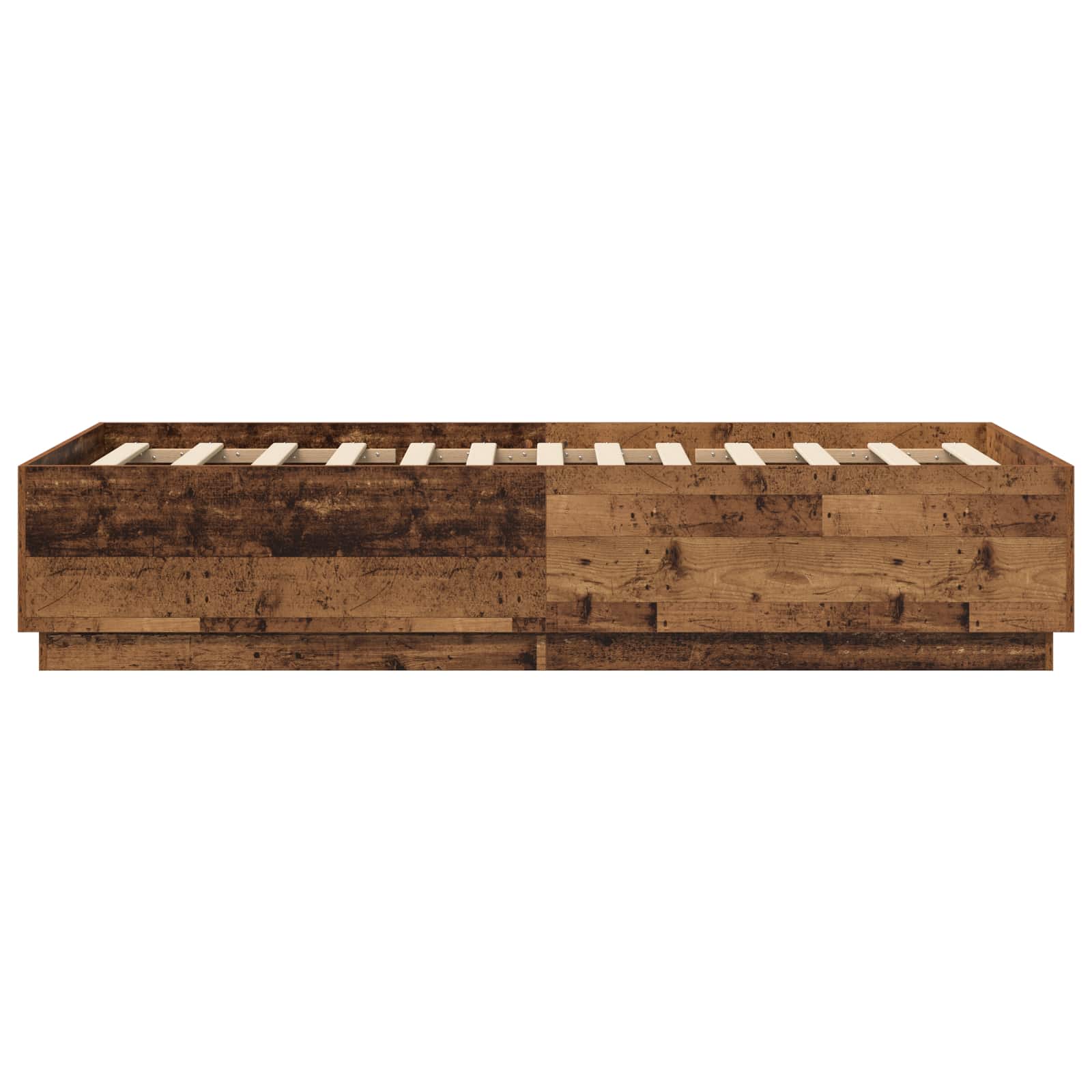 Σκελετός Κρεβατιού Παλαιωμένο ξύλο 80 x 200 cm - Pakobazaar
