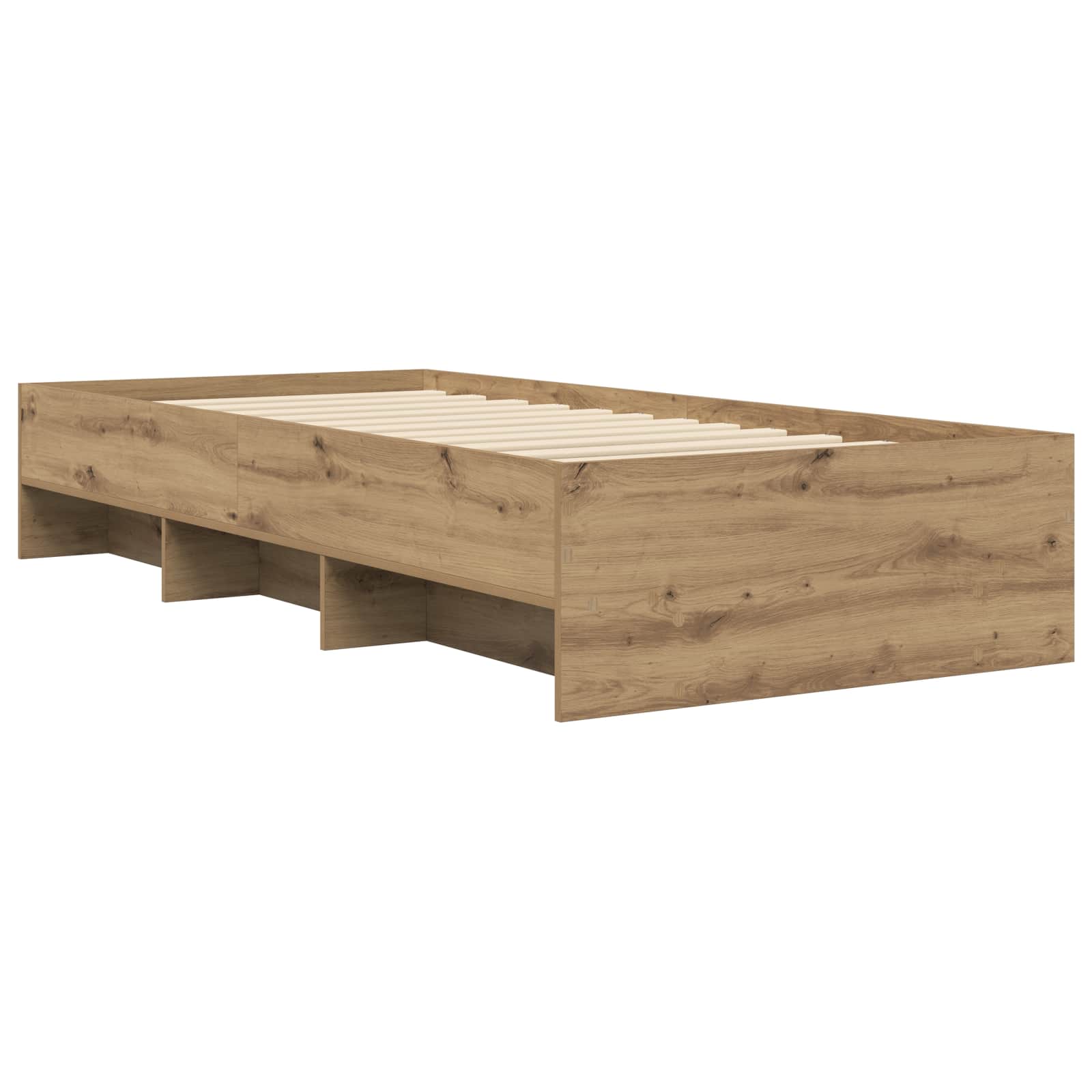 Σκελετός Κρεβατιού Artisian Δρυς 80 x 200 cm Επεξεργασμένο Ξύλο