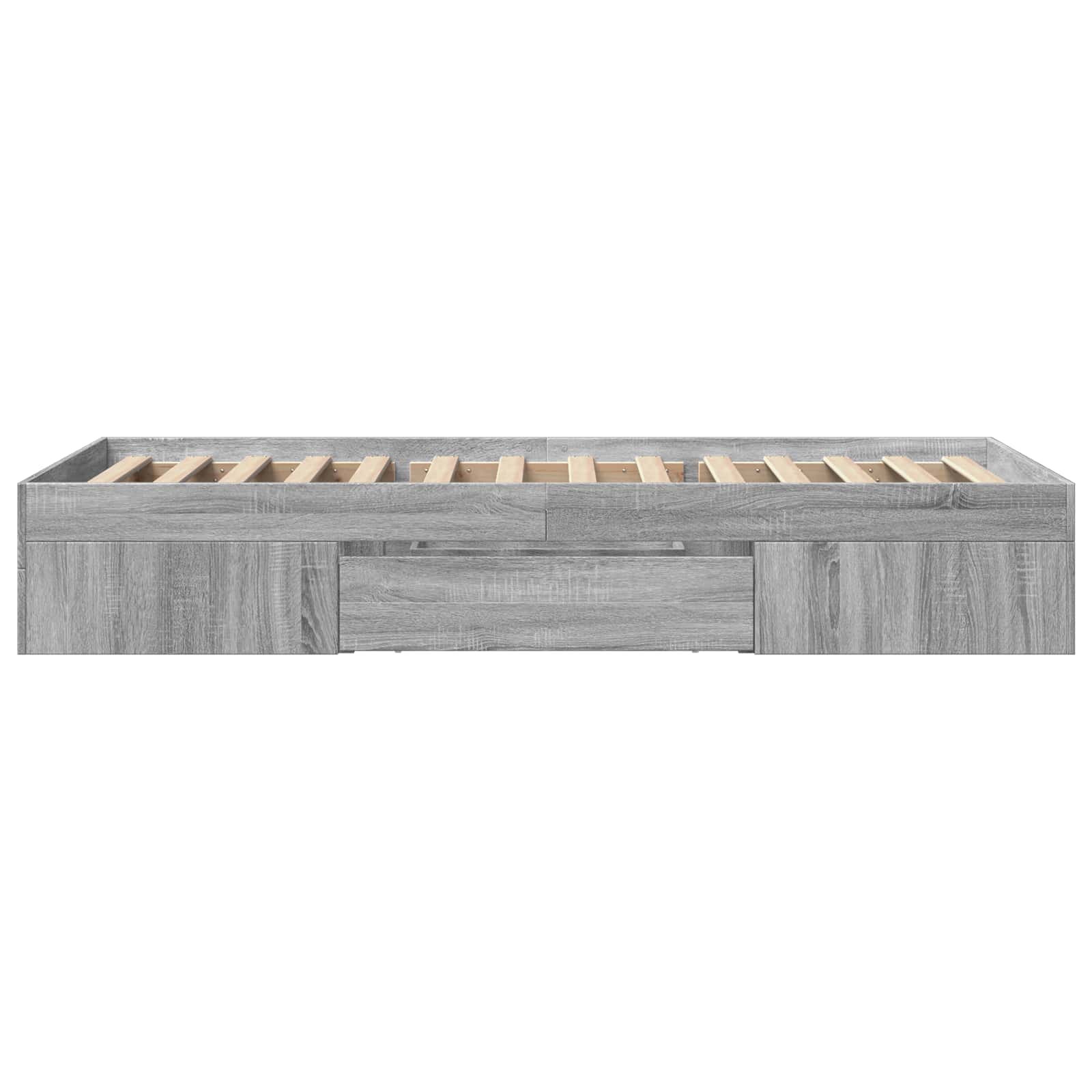 Σκελετός κρεβατιού με αποθήκευση Γκρι Sonoma 80 x 200 cm - Pakobazaar