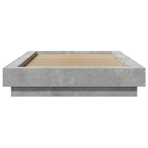 Κρεβάτι δαπέδου Γκρι Σκυροδέματος 80 x 210 cm - Pakobazaar