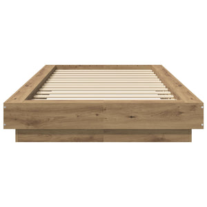 Κρεβάτι δαπέδου Artisian Δρυς 80 x 210 cm Επεξεργασμένο Ξύλο - Pakobazaar