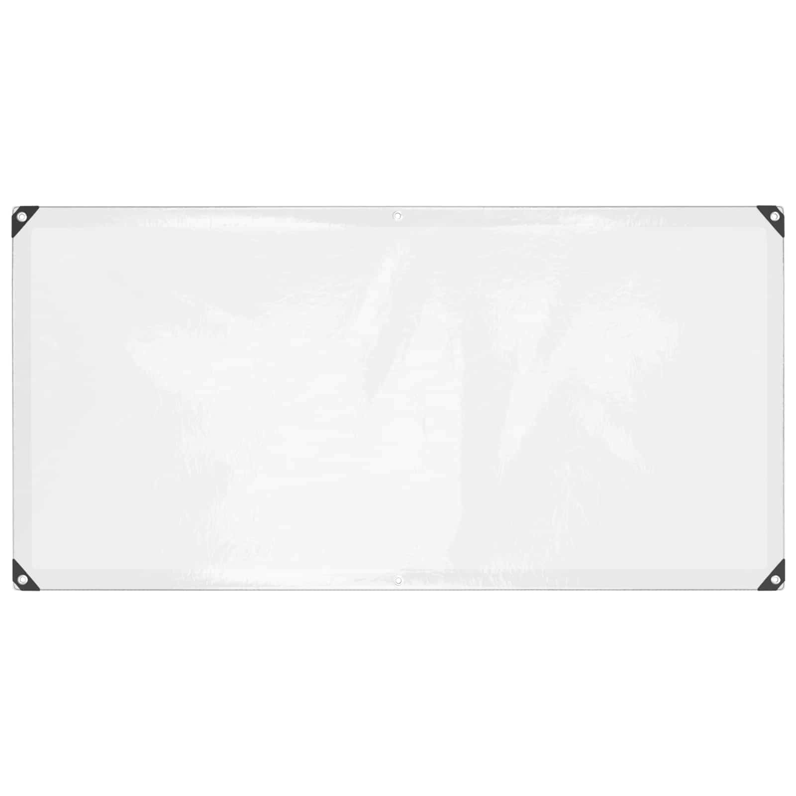 Τεντόπανα με Θηλιές Διαφανές 1 x 2 m Πολυαιθυλένιο - Pakobazaar