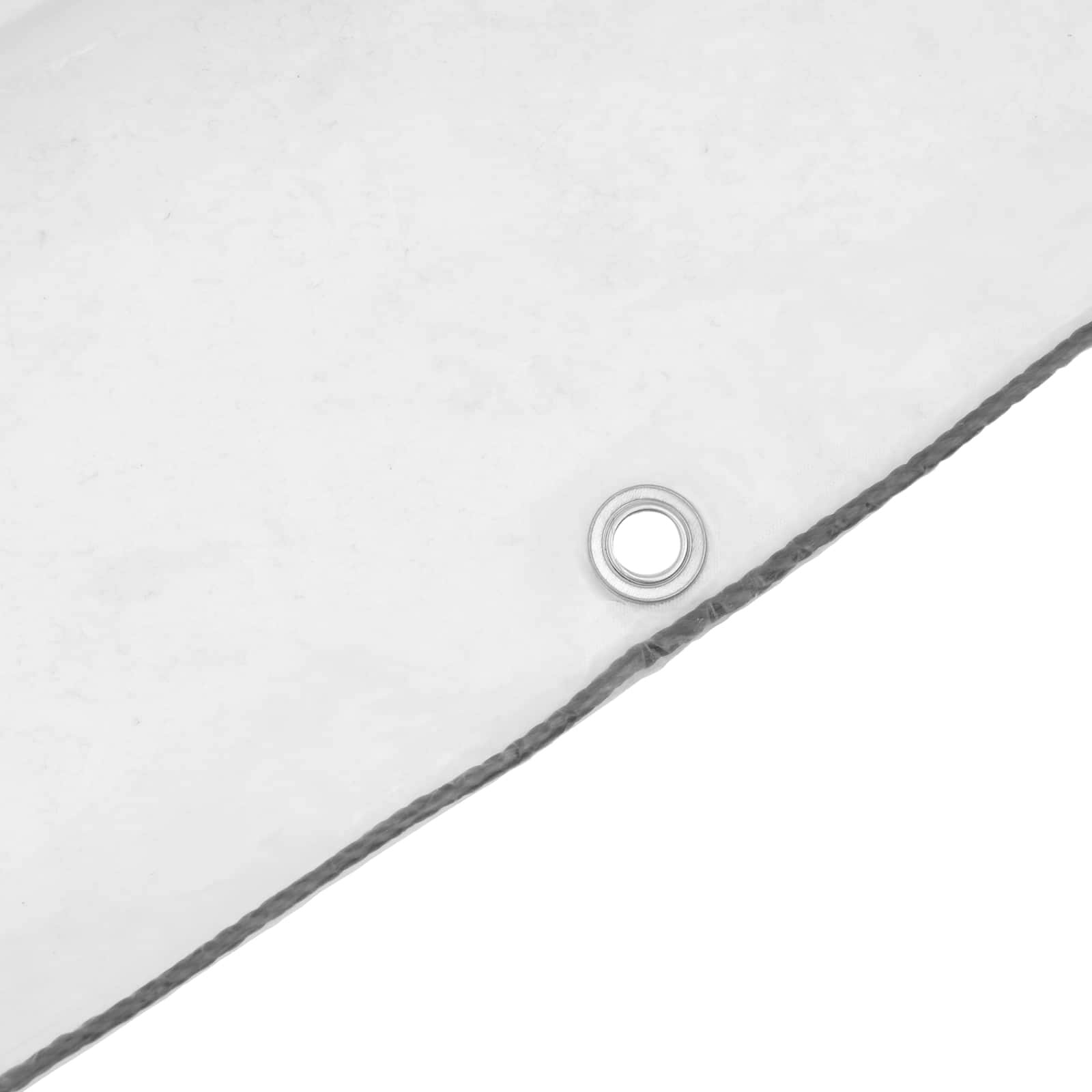 Τεντόπανα με Θηλιές Διαφανές 12 x 12 m Πολυαιθυλένιο - Pakobazaar