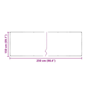 Κάλυμμα Φυτών Διαφανές 2,5 x 1,5 m PE - Pakobazaar