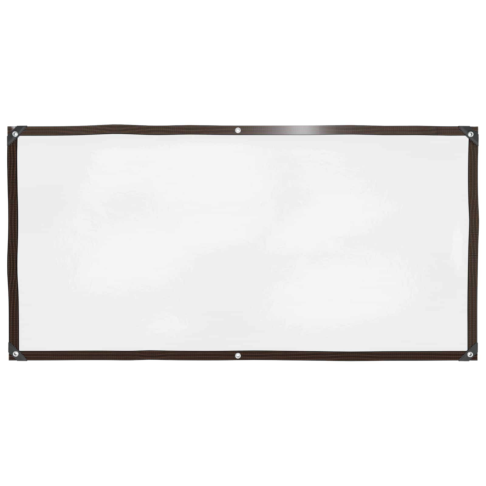 Τεντόπανα με Θηλιές Διαφανές 1 x 2 m Πολυαιθυλένιο - Pakobazaar