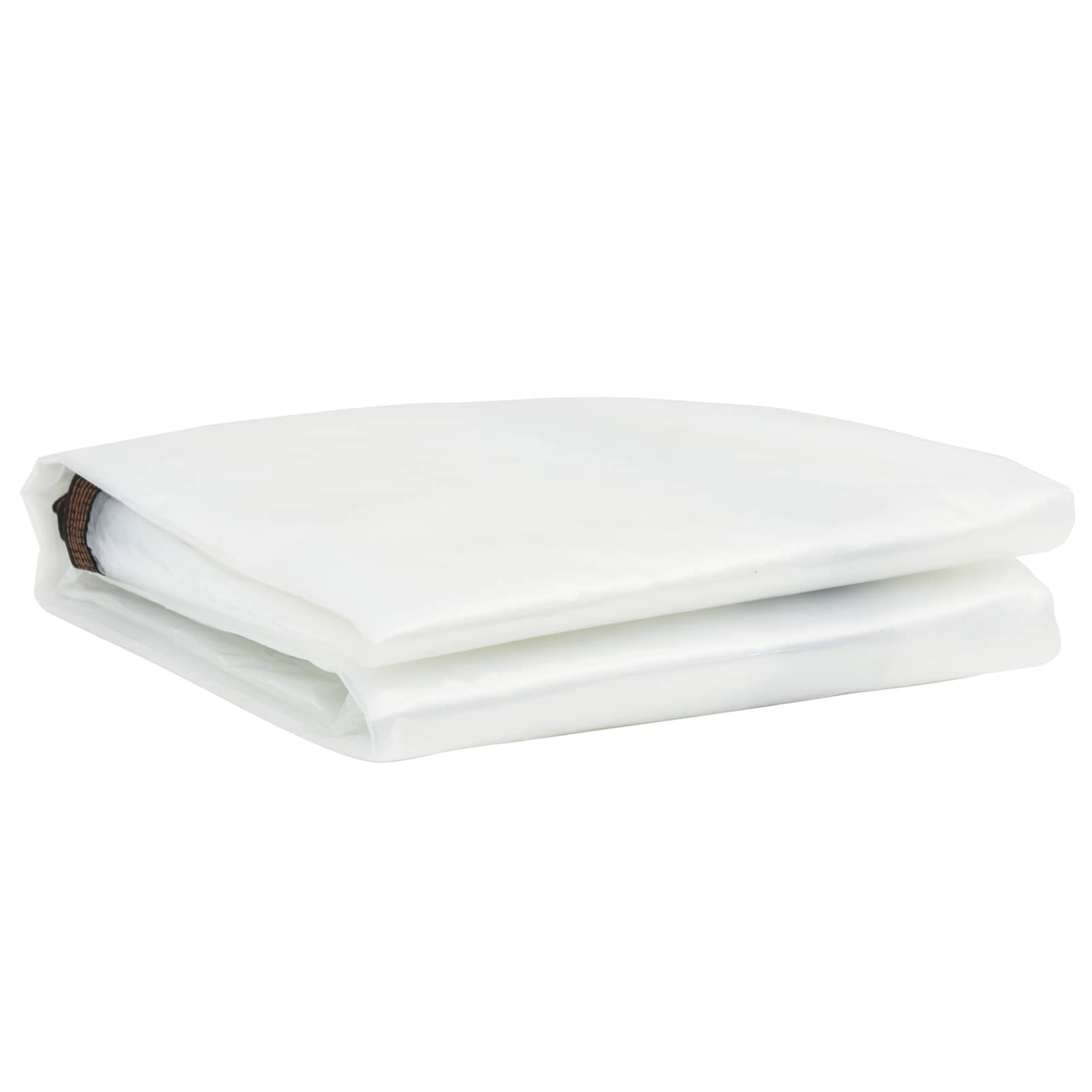 Τεντόπανα με Θηλιές Διαφανές 2 x 12 m Πολυαιθυλένιο - Pakobazaar