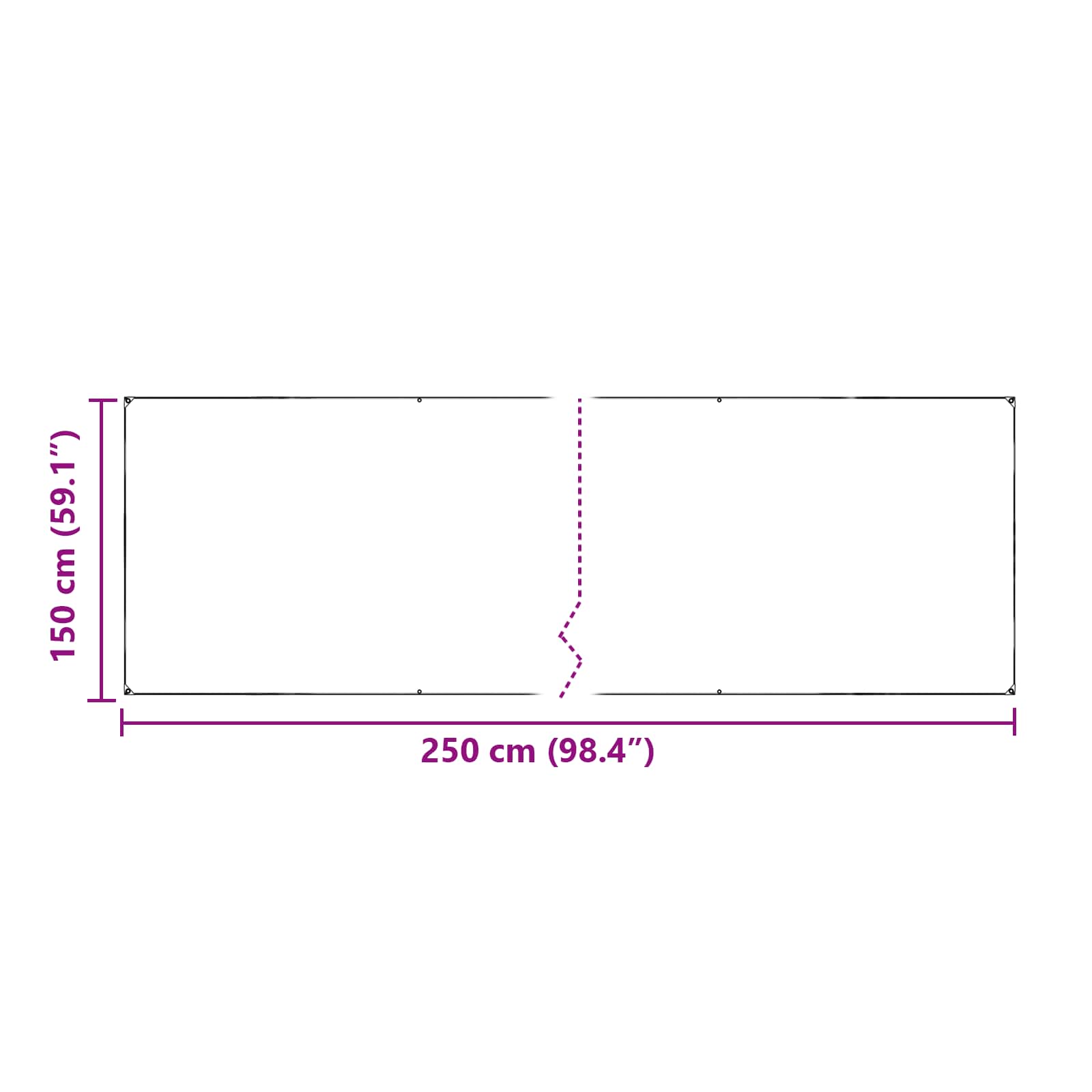 Κάλυμμα Φυτών Διαφανές 2,5 x 1,5 m PVC - Pakobazaar