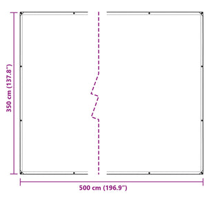 Κάλυμμα Φυτών Διαφανές 5 x 3,5 μ PVC - Pakobazaar