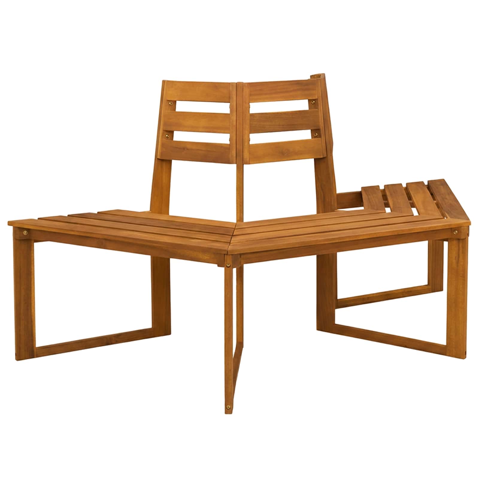 Παγκάκι Δέντρου 160 x 70 x 86 cm Μασίφ ξύλο ακακίας Φυσικό