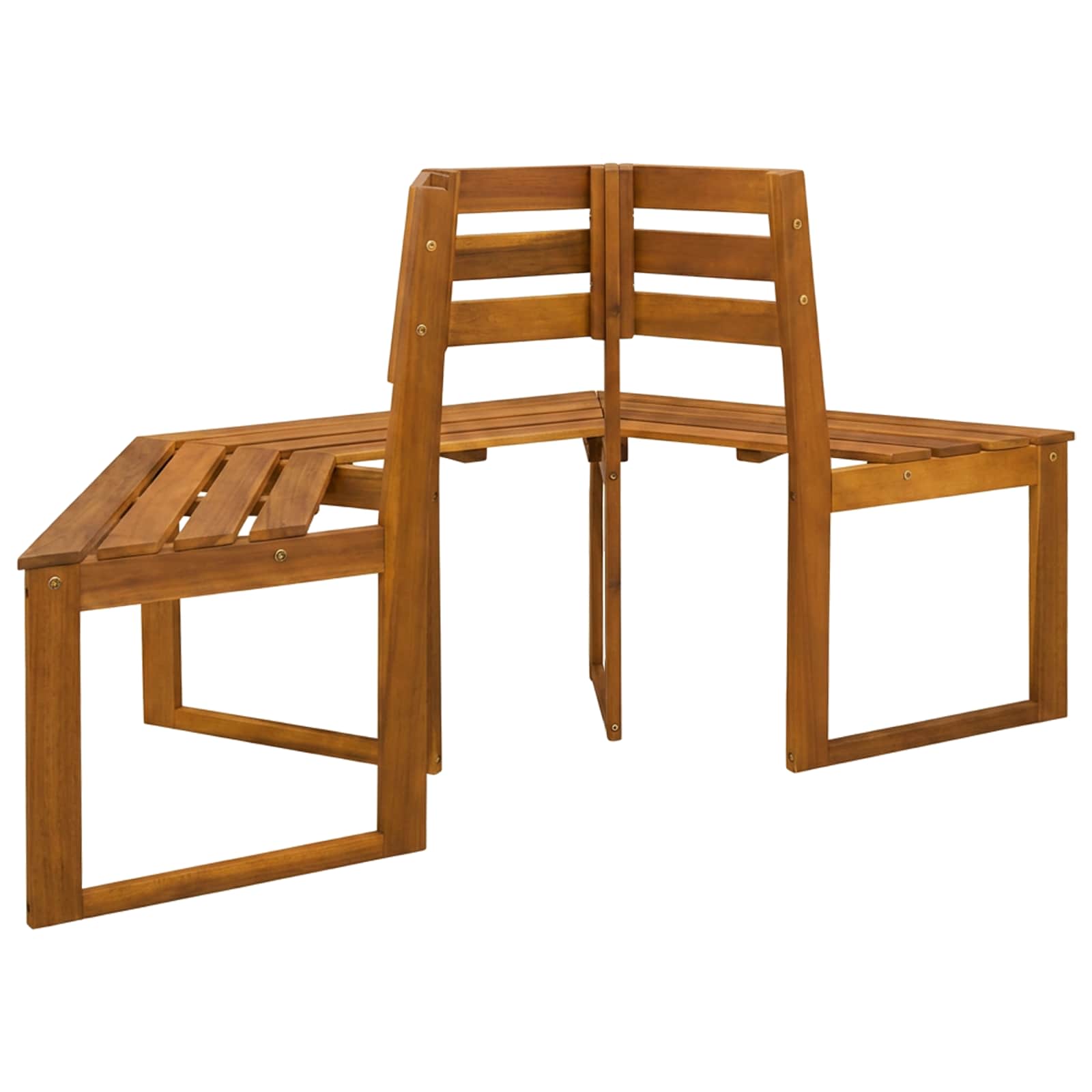 Παγκάκι Δέντρου 160 x 70 x 86 cm Μασίφ ξύλο ακακίας Φυσικό