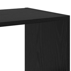 Βιβλιοθήκη Μαύρη Δρυς 102 x 32 x 102 εκ - Pakobazaar